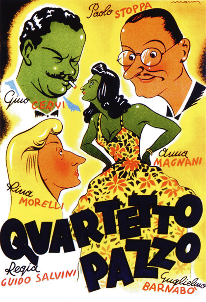Quartetto Pazzo - Anna Magnani Paolo Stoppa Gino Cervi