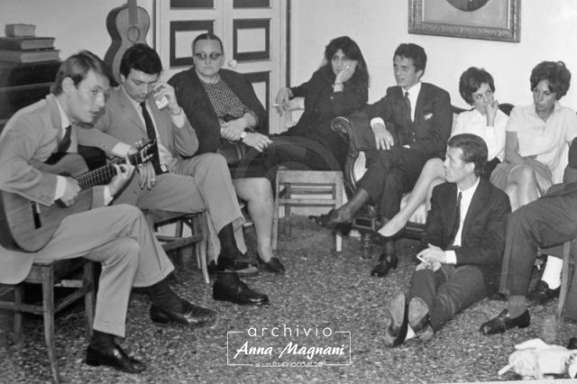 Anna Magnani e Fabrizio De Andrè