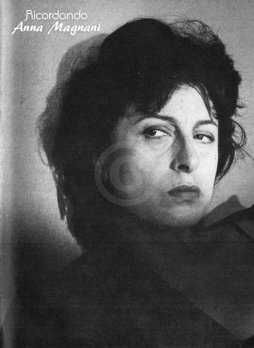 Anna Magnani by Angelo Frontoni