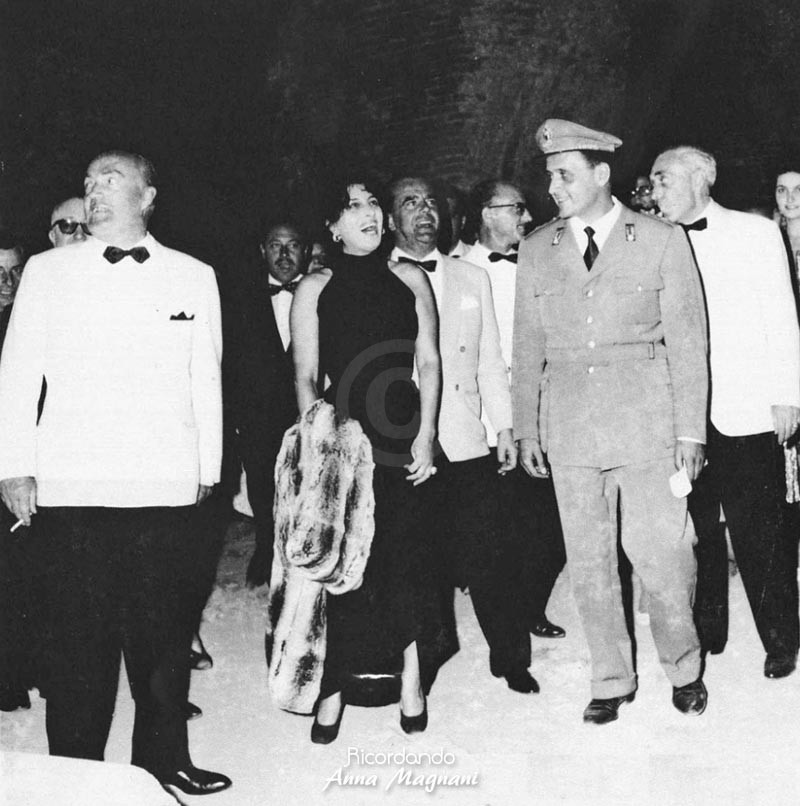 Anna Magnani al Teatro Antico di Taormina 1958