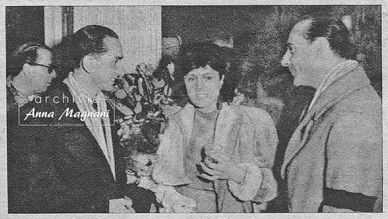 Magnani e Rossellini Festival di Cannes