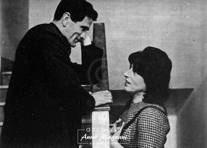 Pier Paolo Pasolini e Anna Magnani