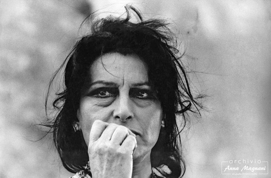 Anna Magnani ritratto rughe