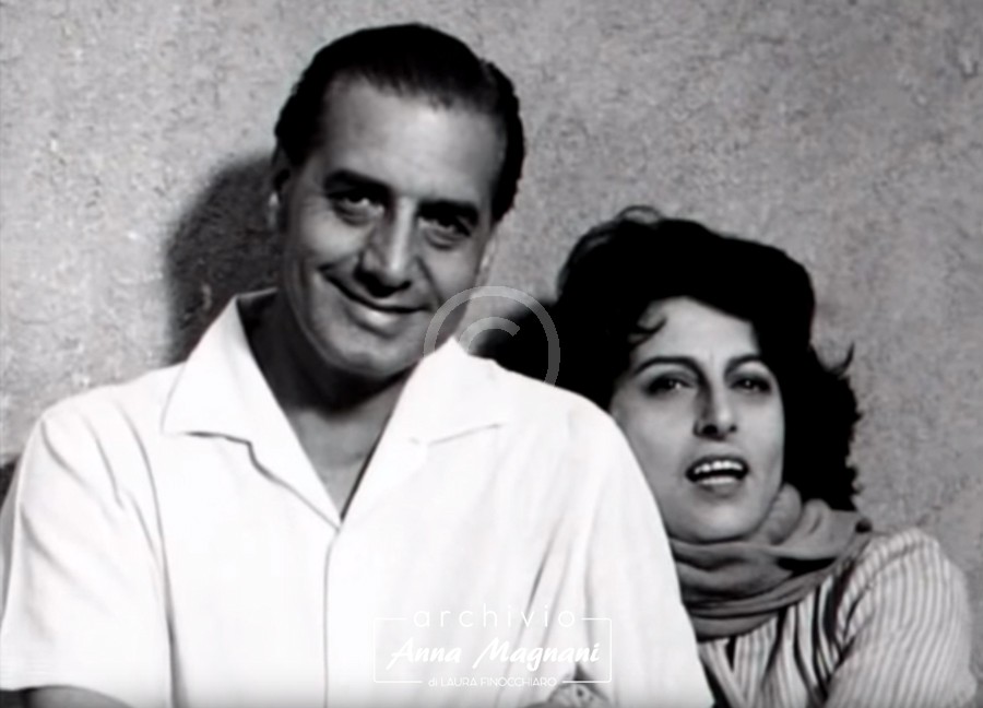 Renato Castellani e Anna Magnani