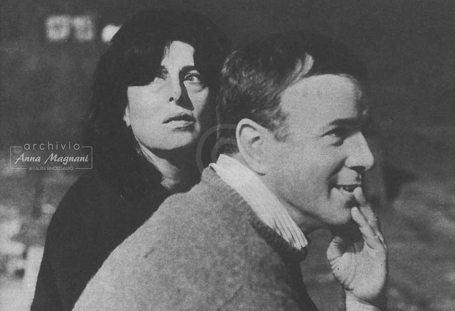 Anna Magnani e Franco Zeffirelli
