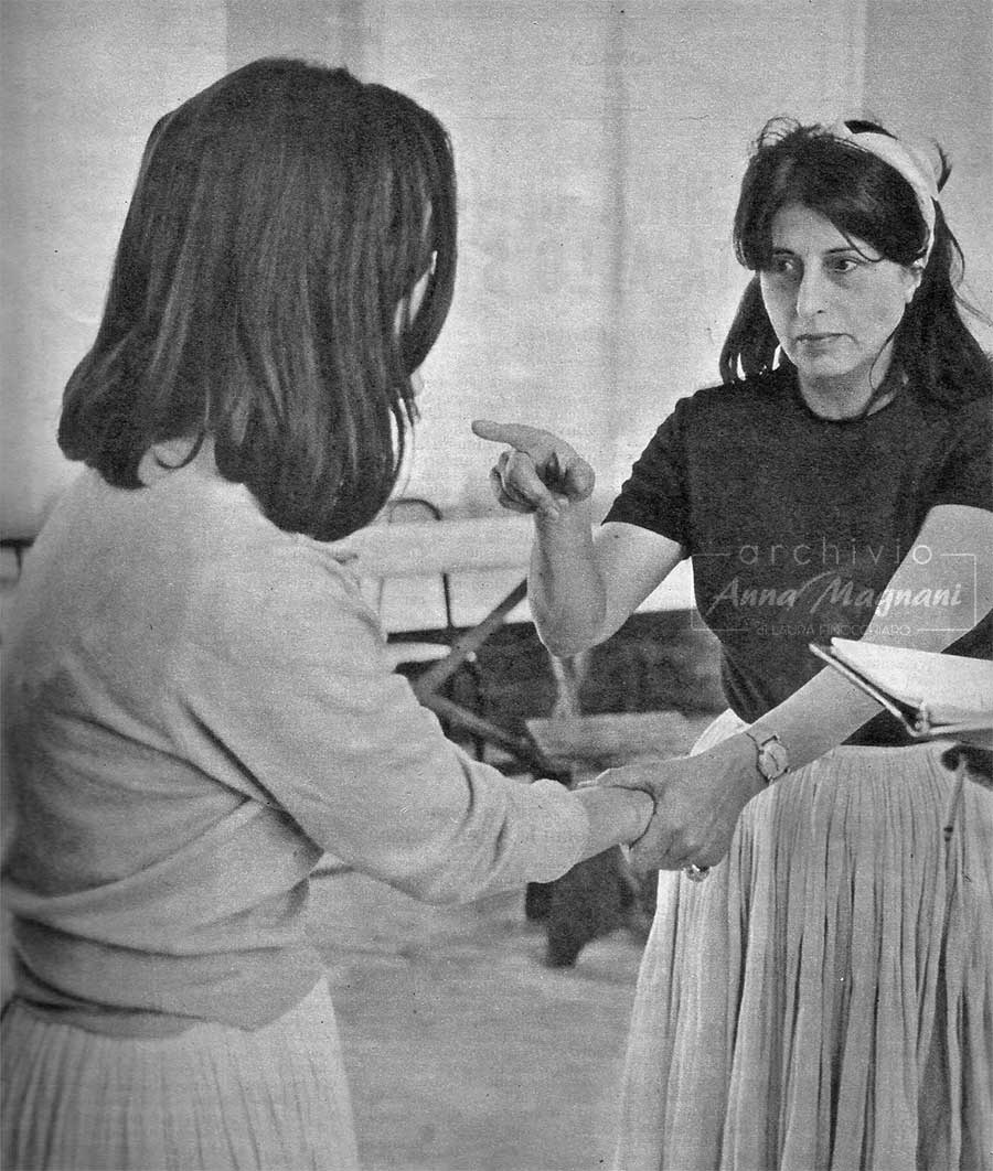 Anna Magnani e Anna Maria Guarnieri