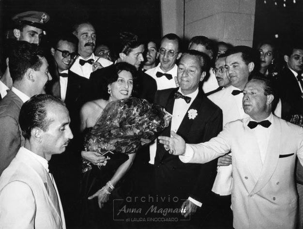 Anna Magnani a Venezia 1956