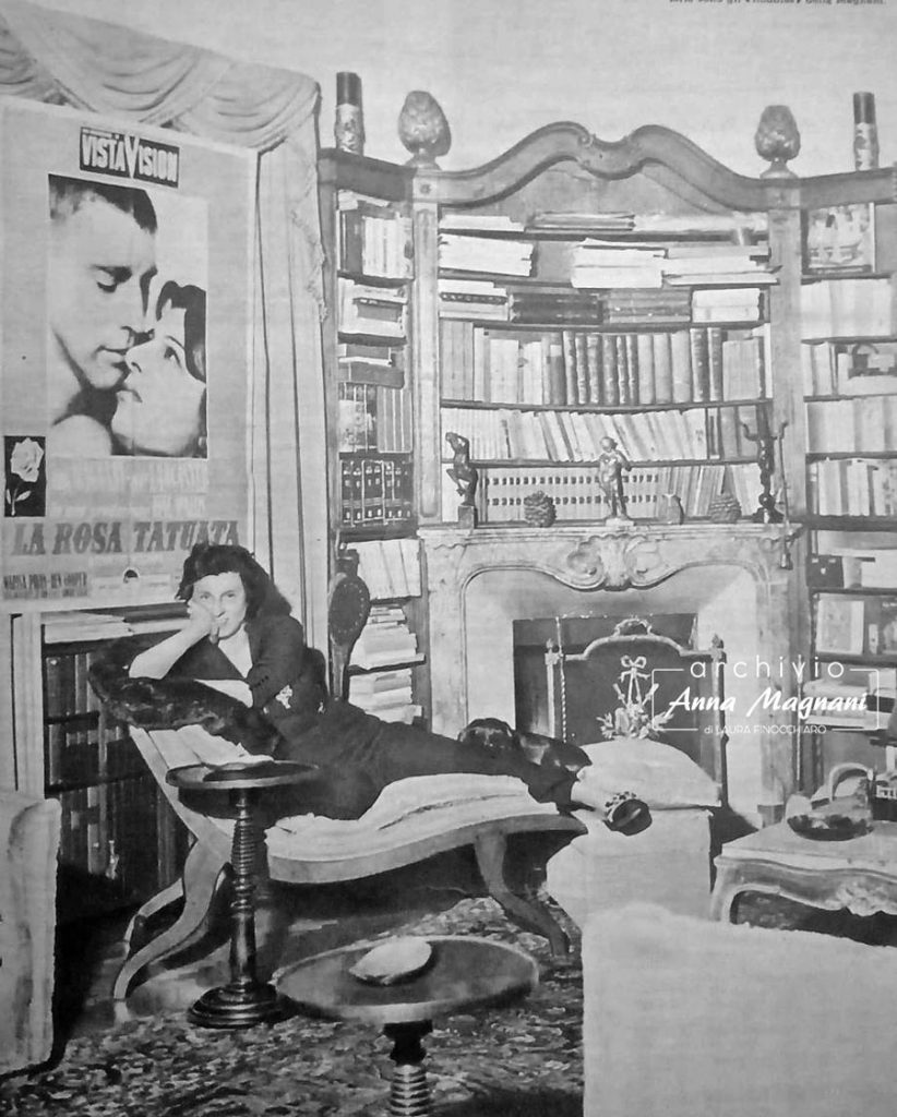 Anna Magnani al Palazzo Altieri